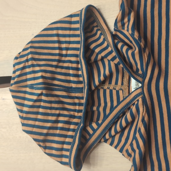 Striped Hooded Pullover - Picture 3 of 7